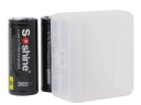 White 2 x 26650 Battery Plastic Case Holder Storage Box